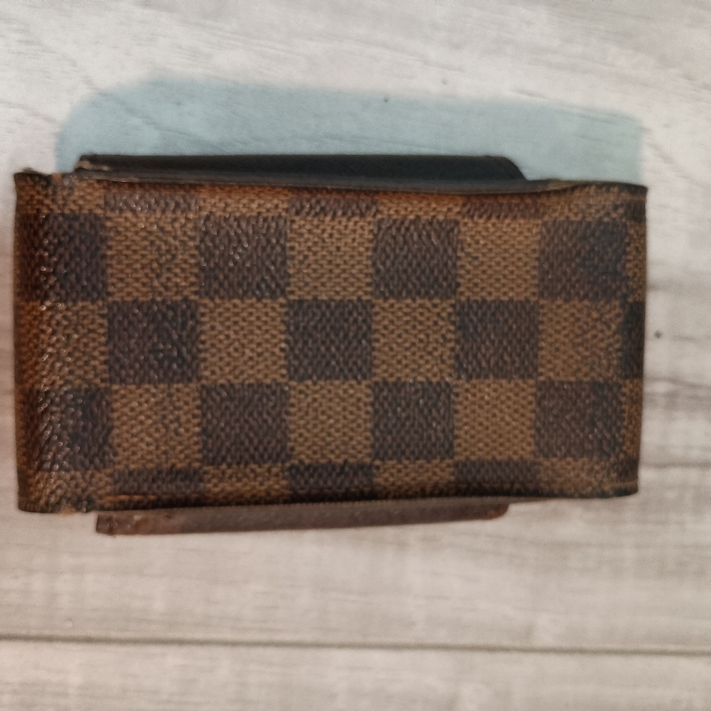 AuthenticLouis Vuitton Damier Ebene Etui Cigarette Makeup Holder Case Pouch - Picture 3 of 10